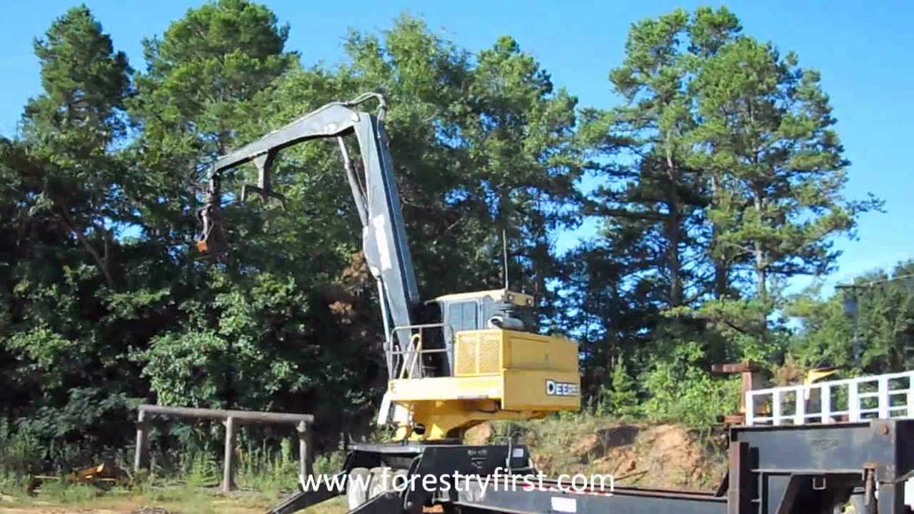 2005 John Deere 437C Knuckleboom Loader with CSI 264 Delimbe