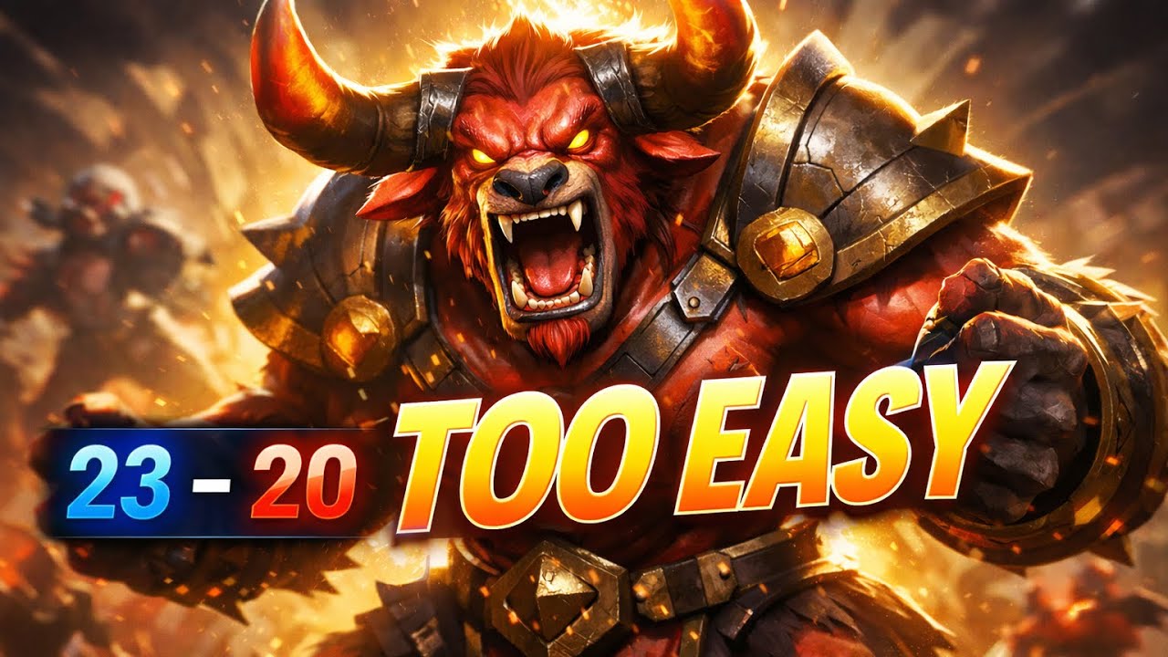 EASIEST MYTHIC GAME EVER | Felt Like Playing Against Bots