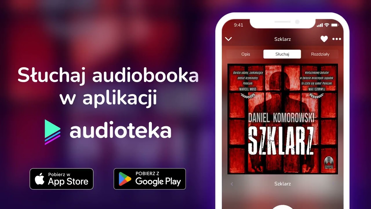 Szklarz - audiobook |  Daniel Komorowski (czyta Wojciech Masiak)