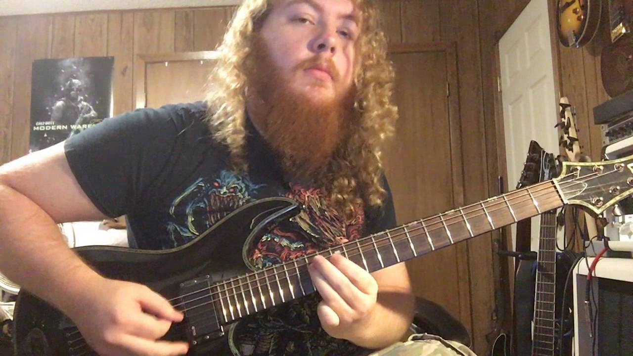 Megadeth - Angry Again (Cover by Jordan Guthrie)