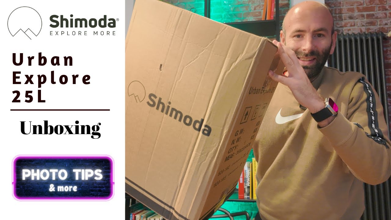 New Shimoda Urban Explore 25L: lo zaino fotografico del 2024? Unboxing ITA