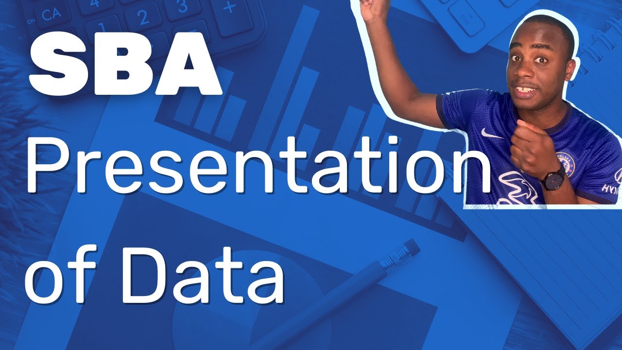 How to Write the Perfect Math SBA - Presentation of Data 📊