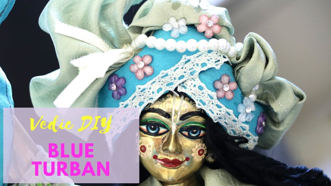 Turban for Lord Nitai | Vedic DIY