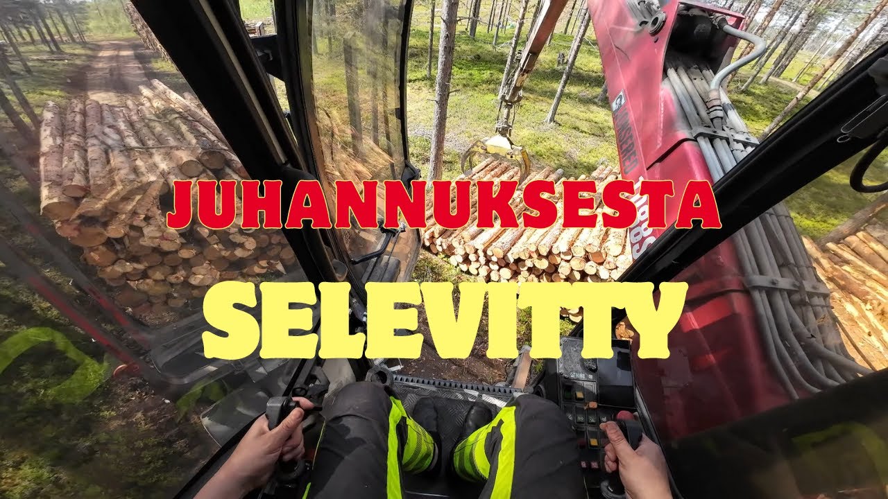 JUHANNUKSESTA TOIVUTTU JA PIKAINEN PIKKUTUKKI KUORMA