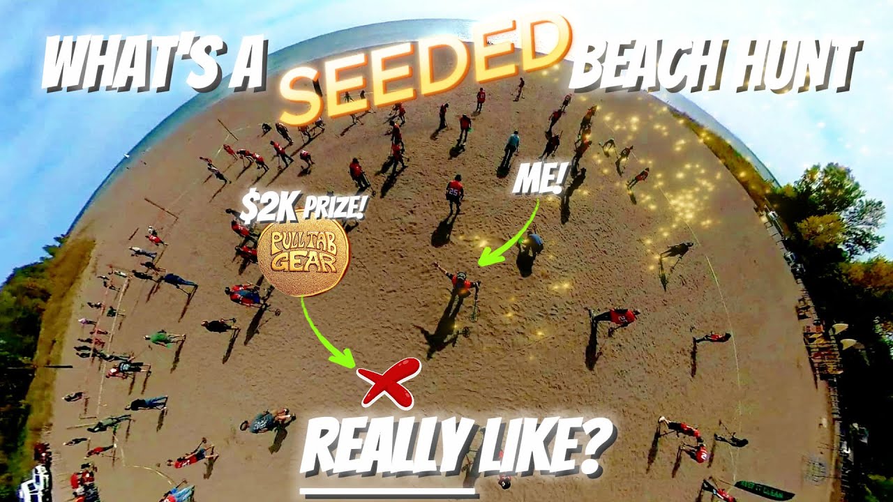 What's A SEEDED Beach Hunt REALLY Like? Pull Tab Gear Dirt Hounds Beach Hunt 2025 Was a BLAST!