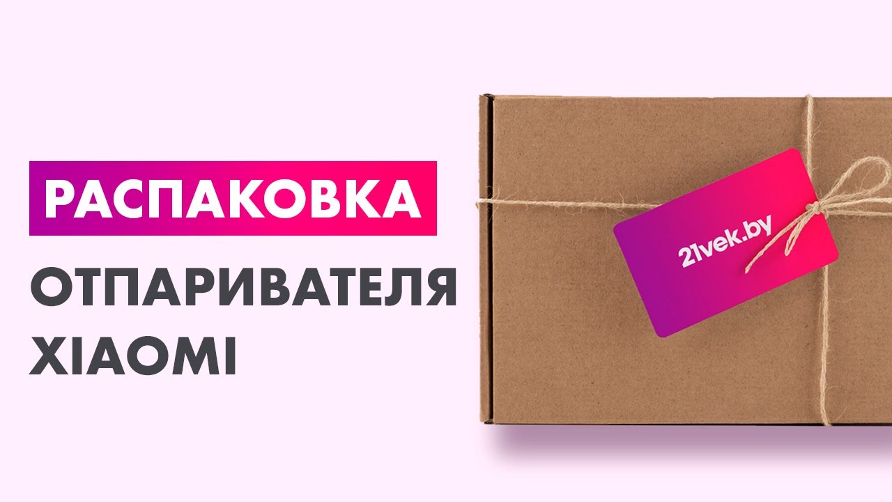Распаковка &mdash; Отпариватель Xiaomi Handheld Steam Iron BHR9034EU