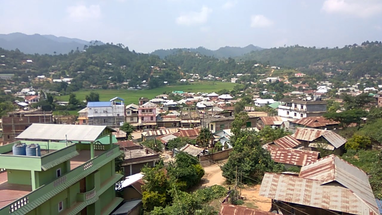 Chandel district town, Manipur