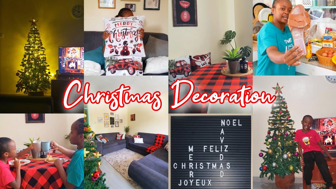 CHRISTMAS DECORATE WITH US 2024 | LAST GROCERY HAUL OF THE YEAR | NEW CHRISTMAS PILLOWS