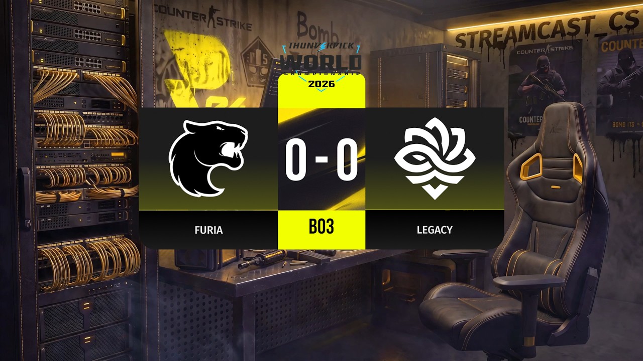 [UA] FURIA vs LEGACY | Thunderpick World Championship 2026 | BO3 |