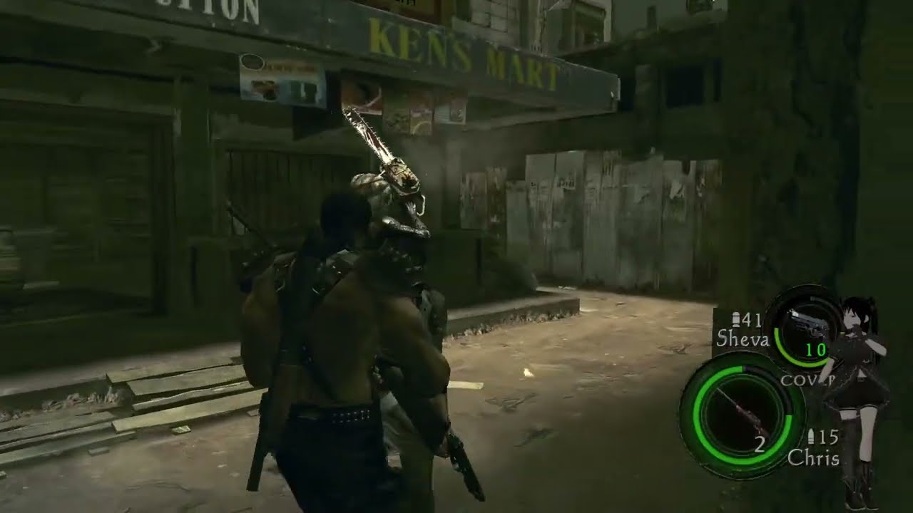 Resident Evil 5 Part 4: Hell's Ganados and the Chainsaw Majini