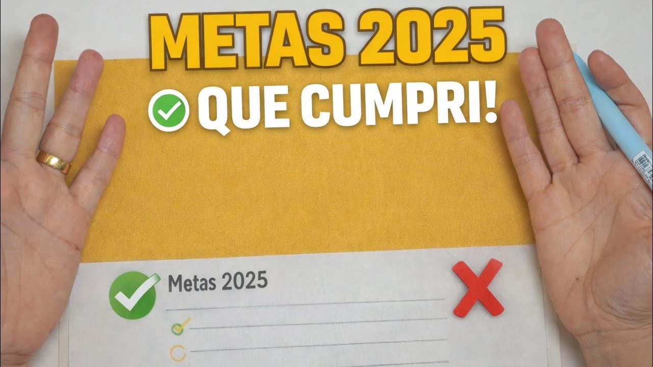 Revendo minhas metas financeiras de 2025: acertos, erros e aprendizados