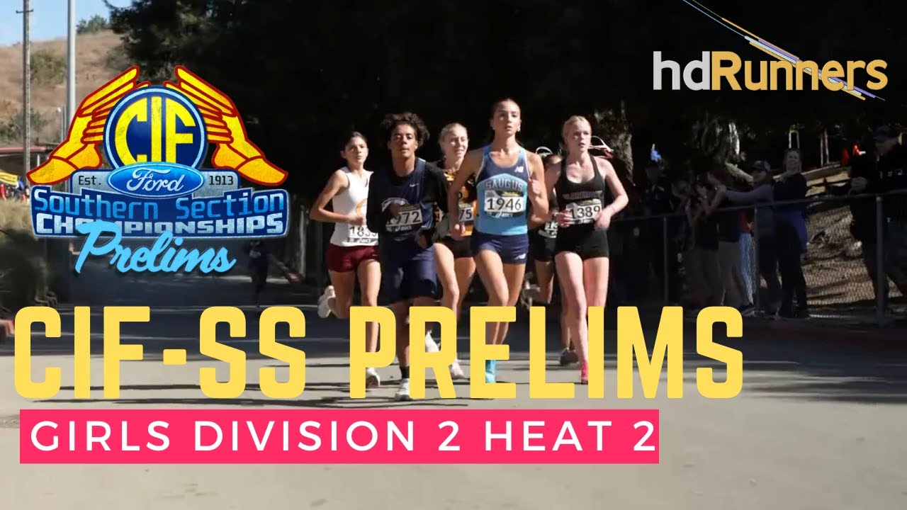 2024 XC - CIF-SS Prelims - D2 Girls Heat 2 (Bulmer of Claremont wins, El Toro top team qualifier)