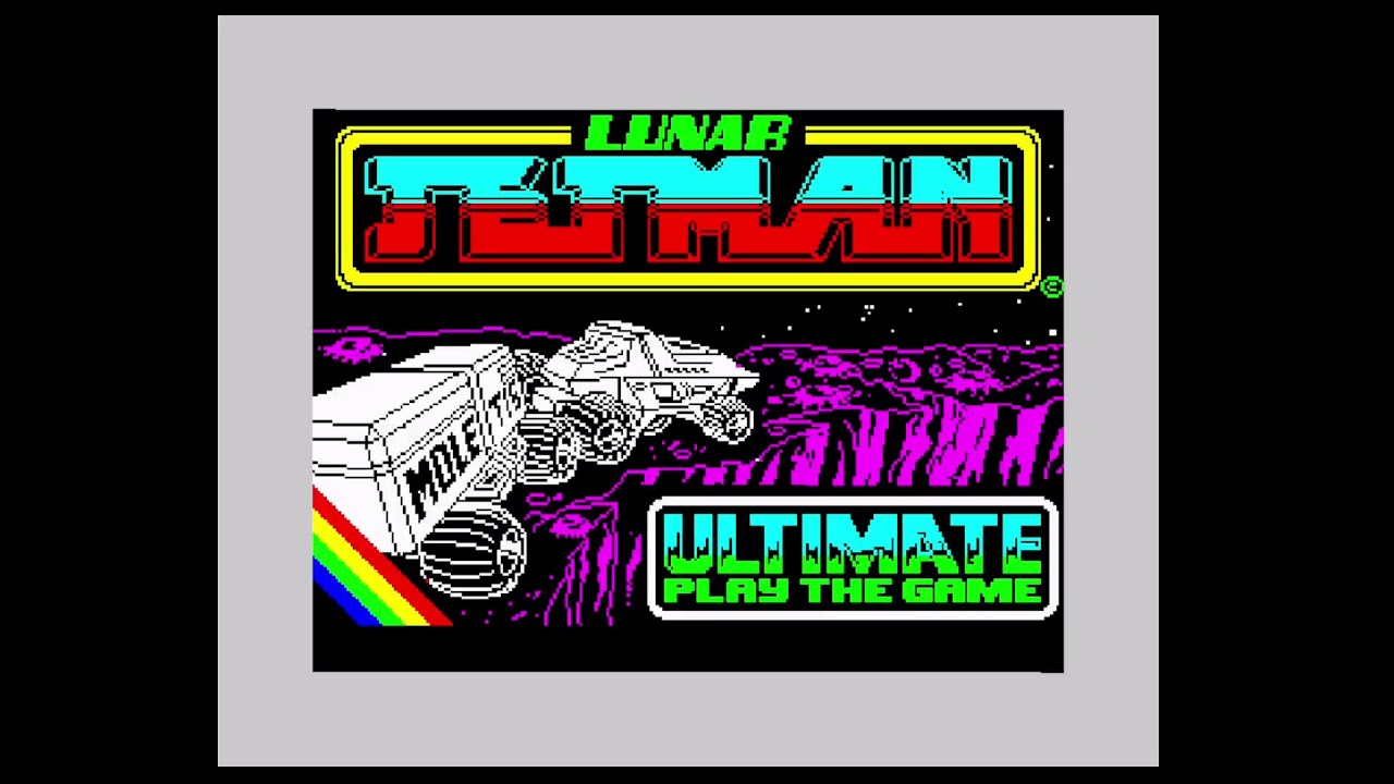 Lunar Jetman for the ZX Spectrum: with Currah MicroSpeech