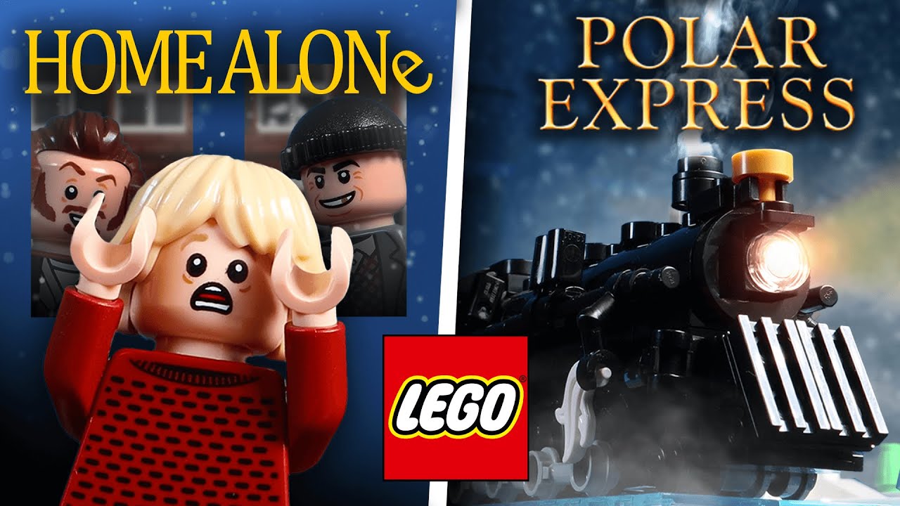 Создаем культовые рождественские фильмы из LEGO..