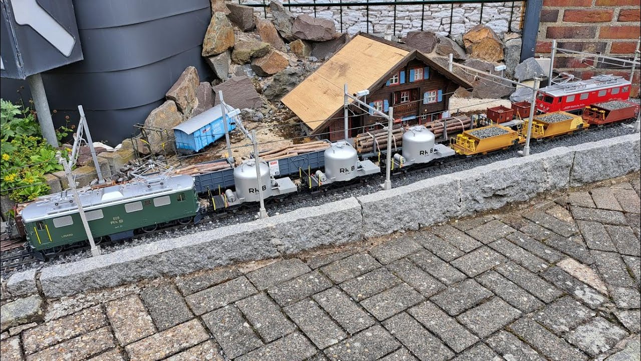 Dieters Gartenbahn 2025, 2 x Ge 4/4 I
