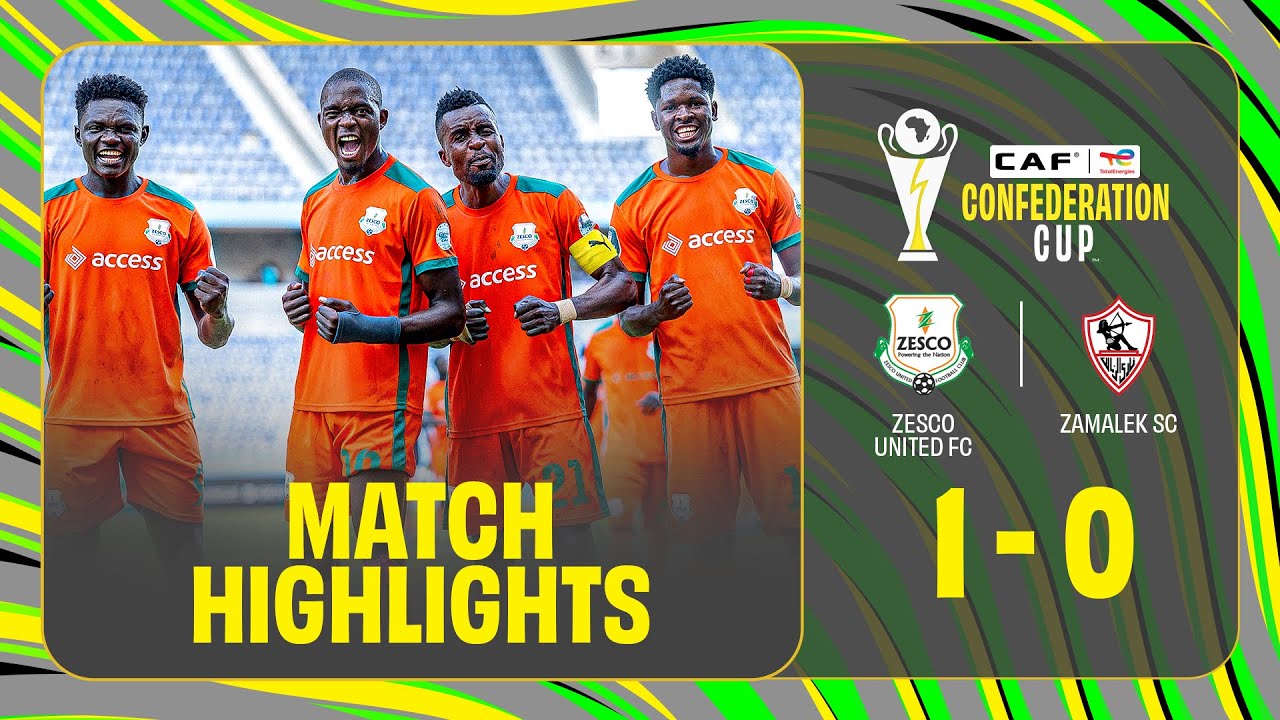 HIGHLIGHTS | ZESCO United 🆚 Zamalek SC | Matchday 5 | 2025-26 #TotalEnergiesCAFCC