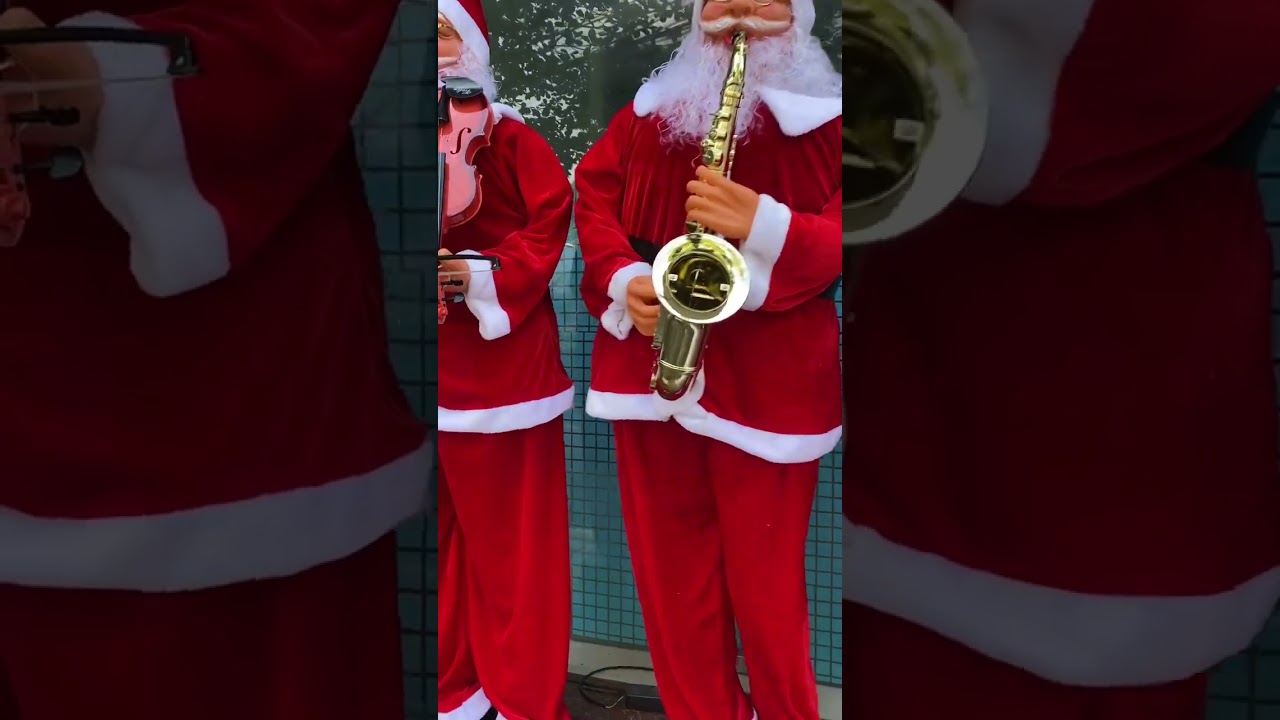 Ông già Noel trang trí cao 1m8