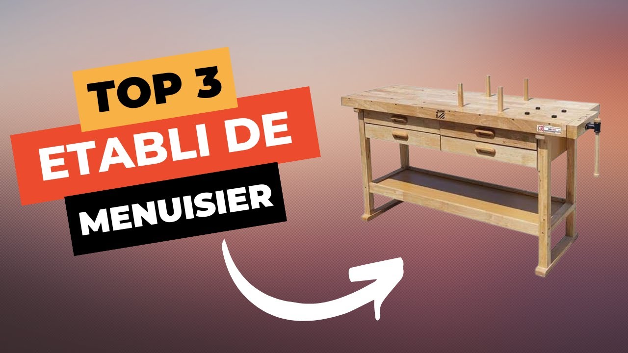 TOP 3 : Meilleur Établi de Menuisier 2025 🔥