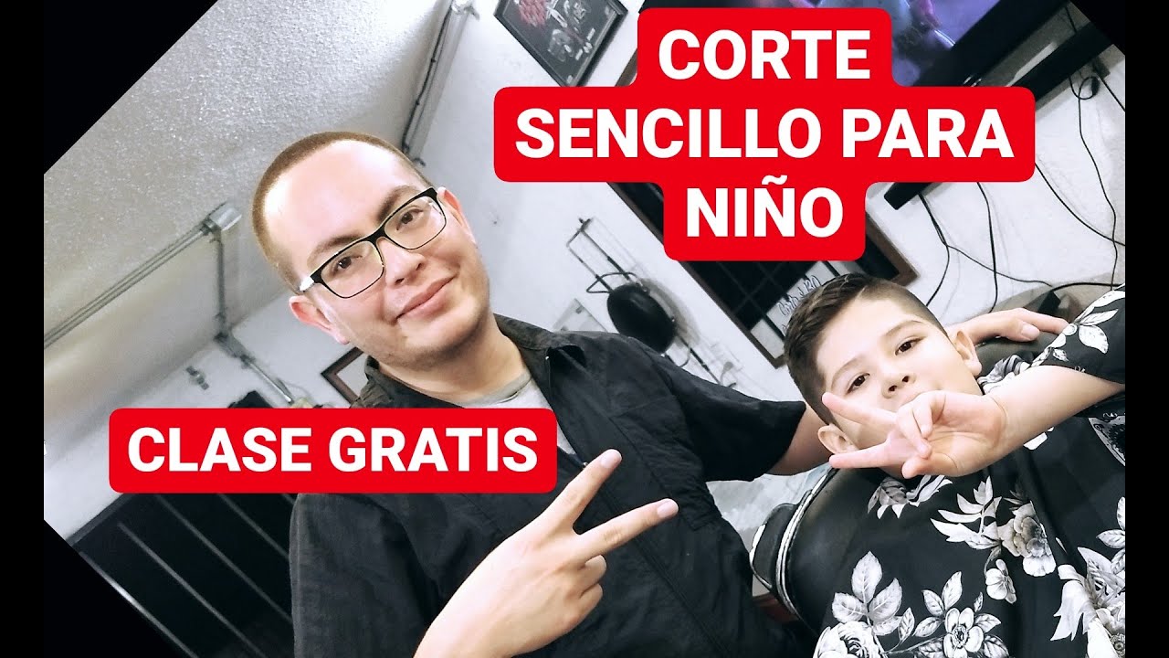 CORTE DE CABELLO PARA NIÑO