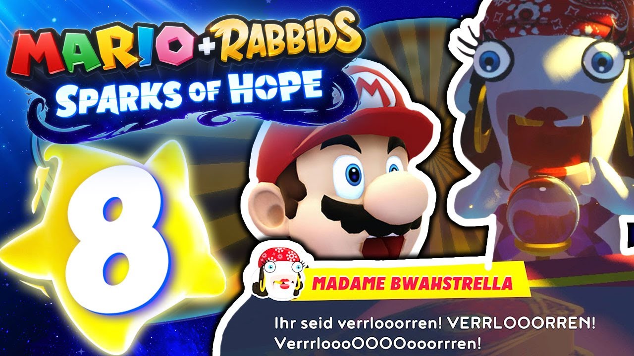 MARIO + RABBIDS SPARKS OF HOPE 🐰 #8: Madame Bwahstrellas drohende Vorhersage