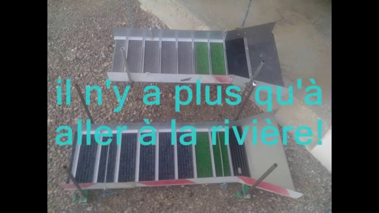 comment fabriquer une rampe de lavage / sluice pour l'or