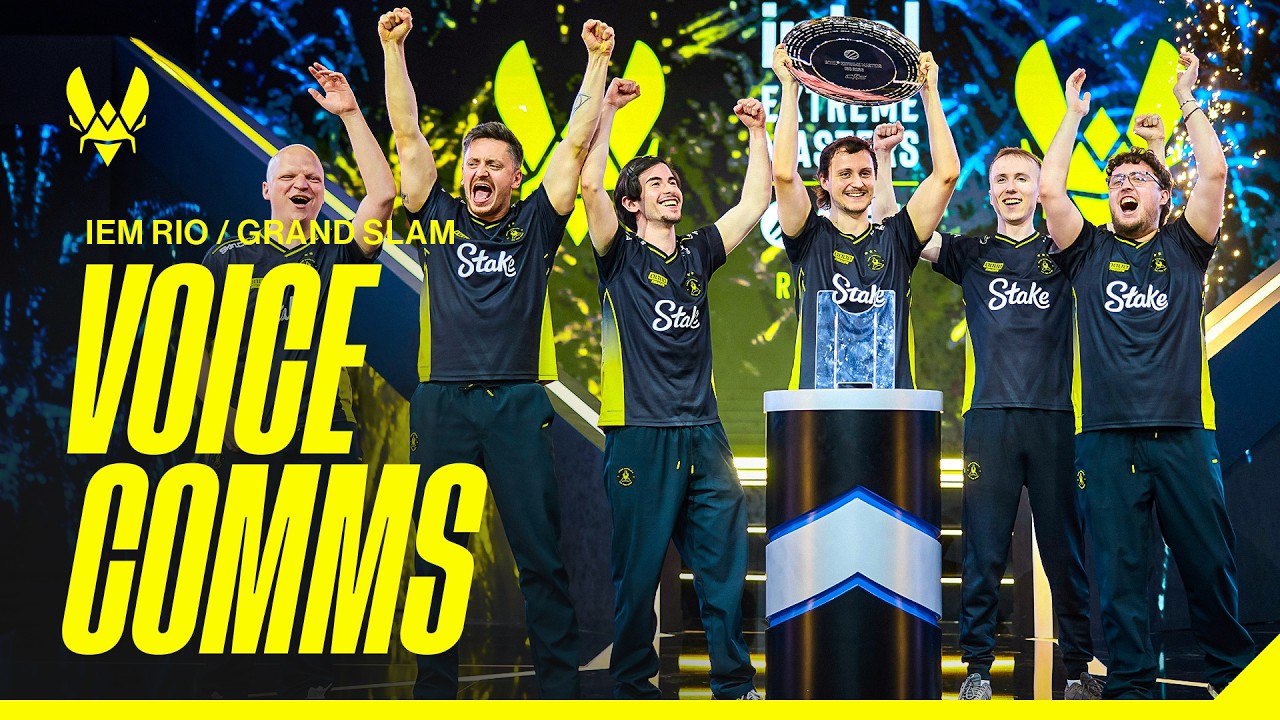 HOW IT SOUNDS TO WIN ANOTHER GRAND SLAM | IEM RIO Voicecomms