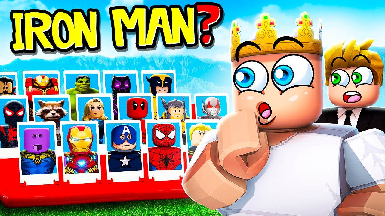 Roblox GUESS WHO (Spiderman/Venom)