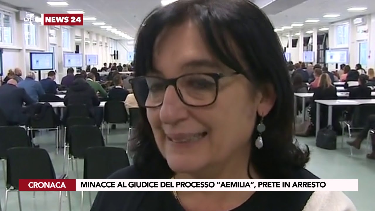 MINACCE AL GIUDICE DEL PROCESSO “AEMILIA”, PRETE IN ARRESTO