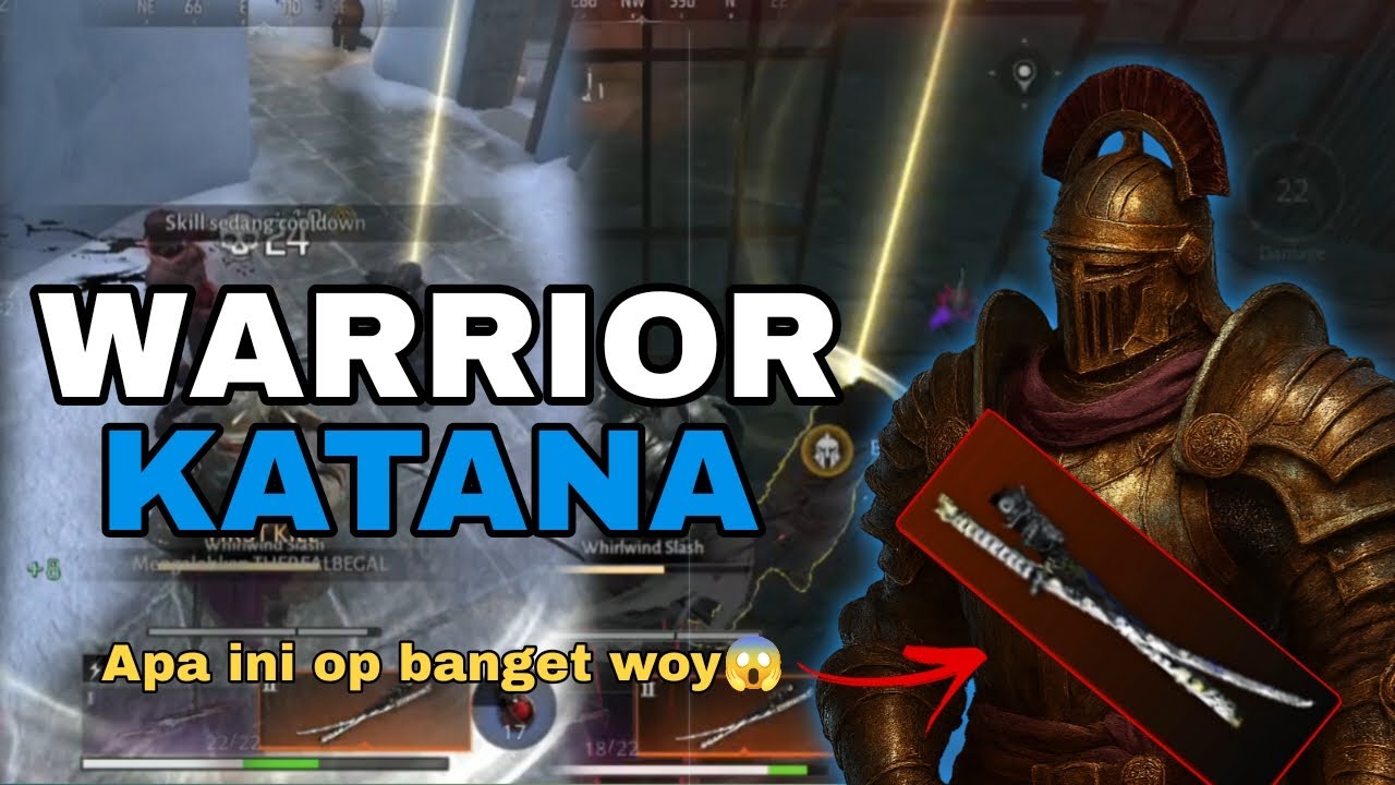 GOLD AND GLORY : SOLO WARRIOR KATANA YOTO, GILA DAMAGENYA SAKIT BANGET😱