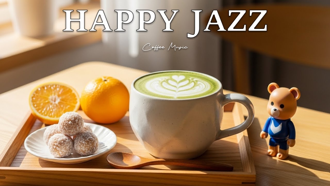 Morning Coffee Jazz ☕ Positive Energy Jazz Piano & Sweet Bossa Nova for Happy Moods