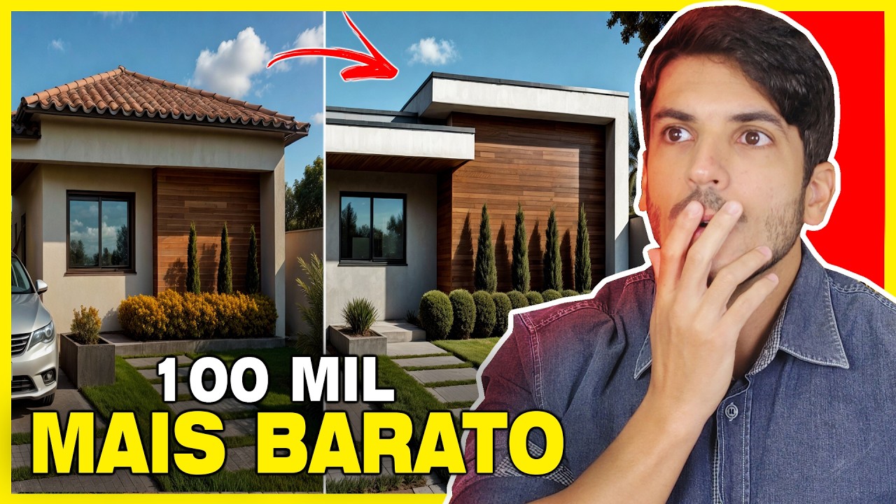 QUANTO CUSTA CONSTRUIR UMA CASA? COMO CONSTRUIR 100 MIL REAIS MAIS BARATO