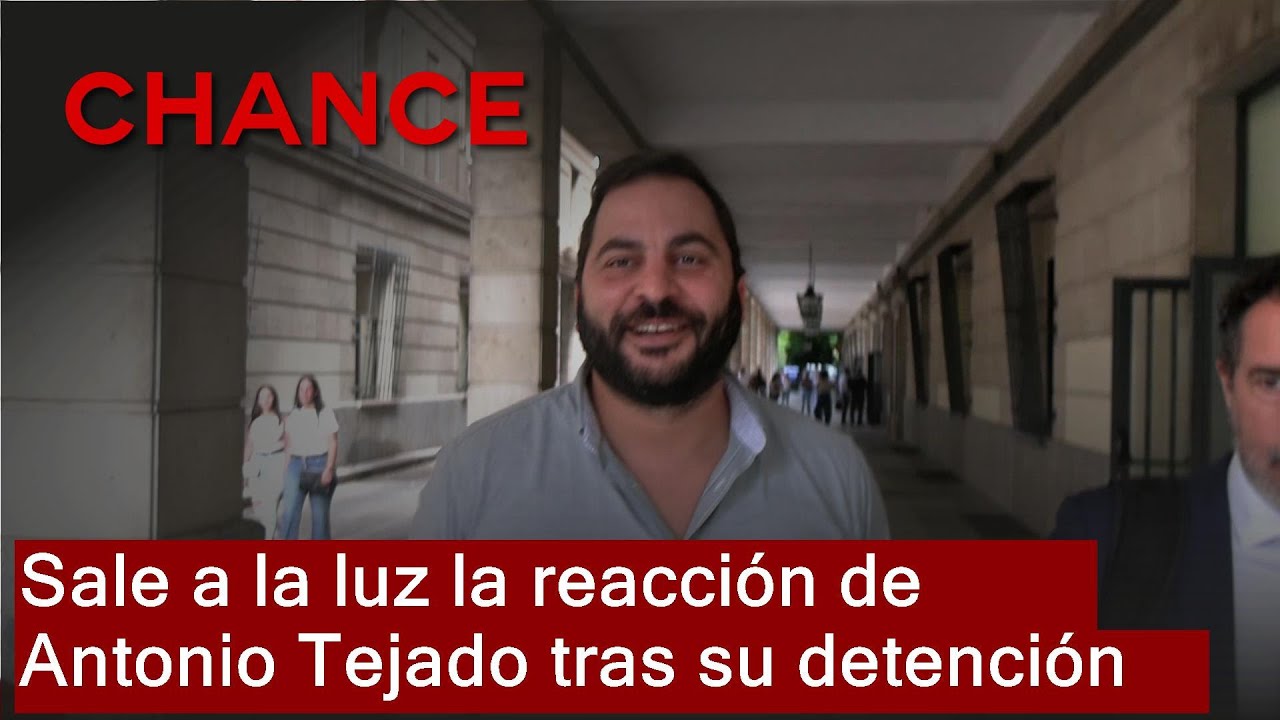 Sale a la luz la reacción de Antonio Tejado tras su detención