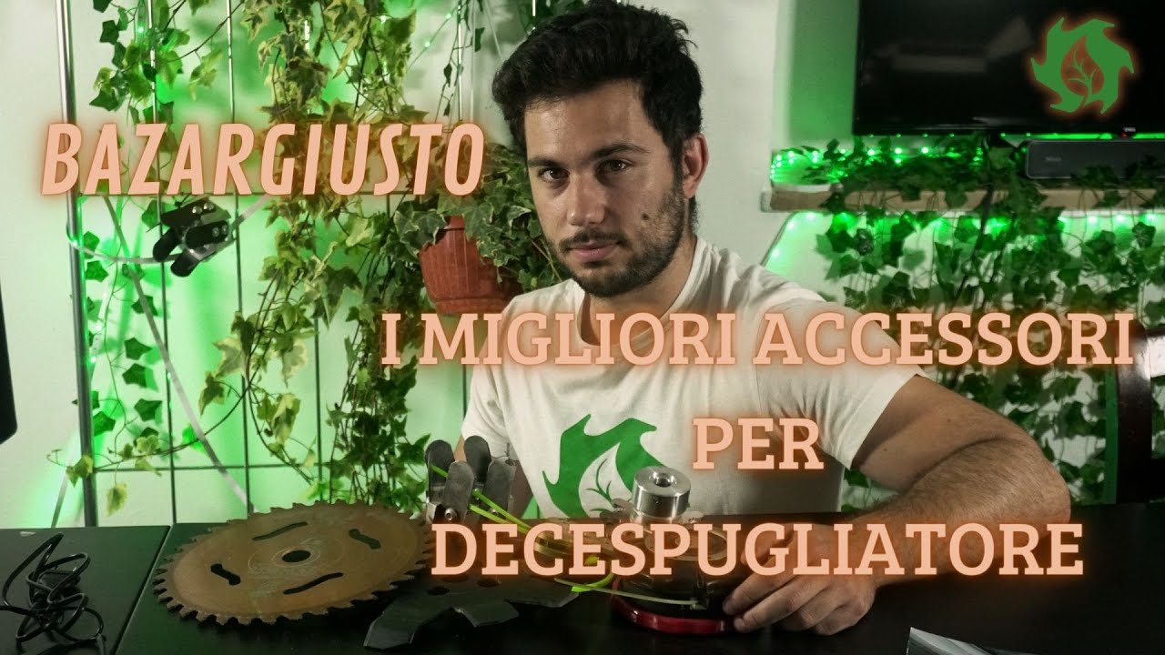 Ho provato i più IMPORTANTI ACCESSORI per DECESPUGLIATORE  |  Bazargiusto