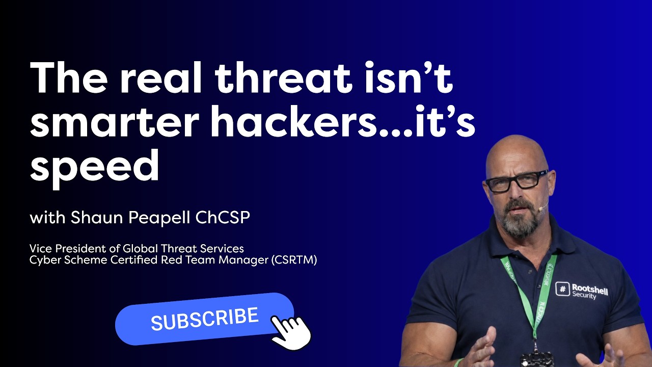 AI Cyber Attacks | The Real Threat Isn&rsquo;t Smarter Hackers It&rsquo;s Speed