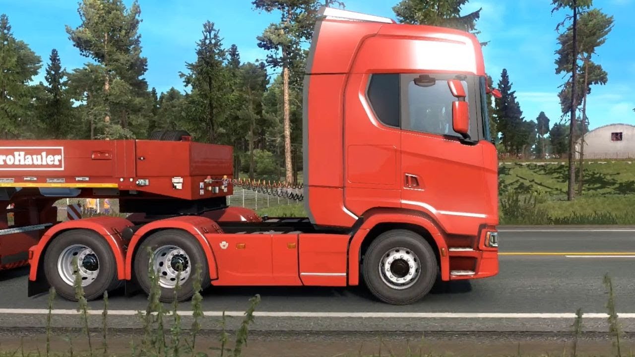 ETS 2 - New Generation Scania S730 Transporting a 47 Ton Transformer