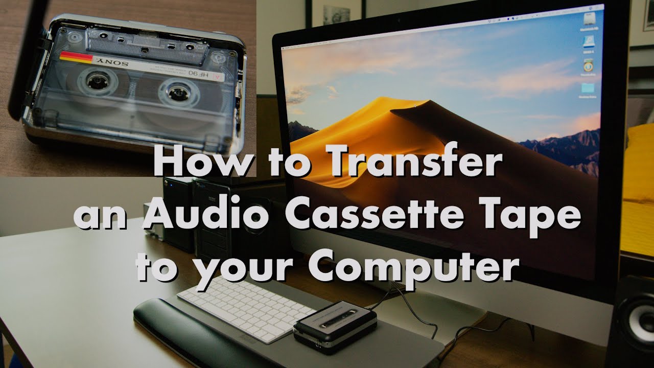 Аудиокассета на ваш компьютер (Mac или ПК) - Конвертировать кассету в mp3