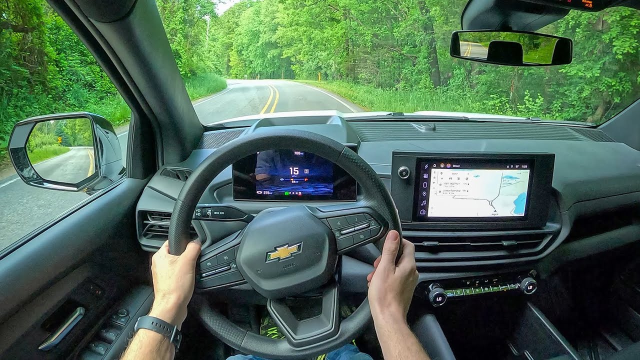 2024 Chevrolet Silverado EV Work Truck - POV First Drive (Binaural Audio)