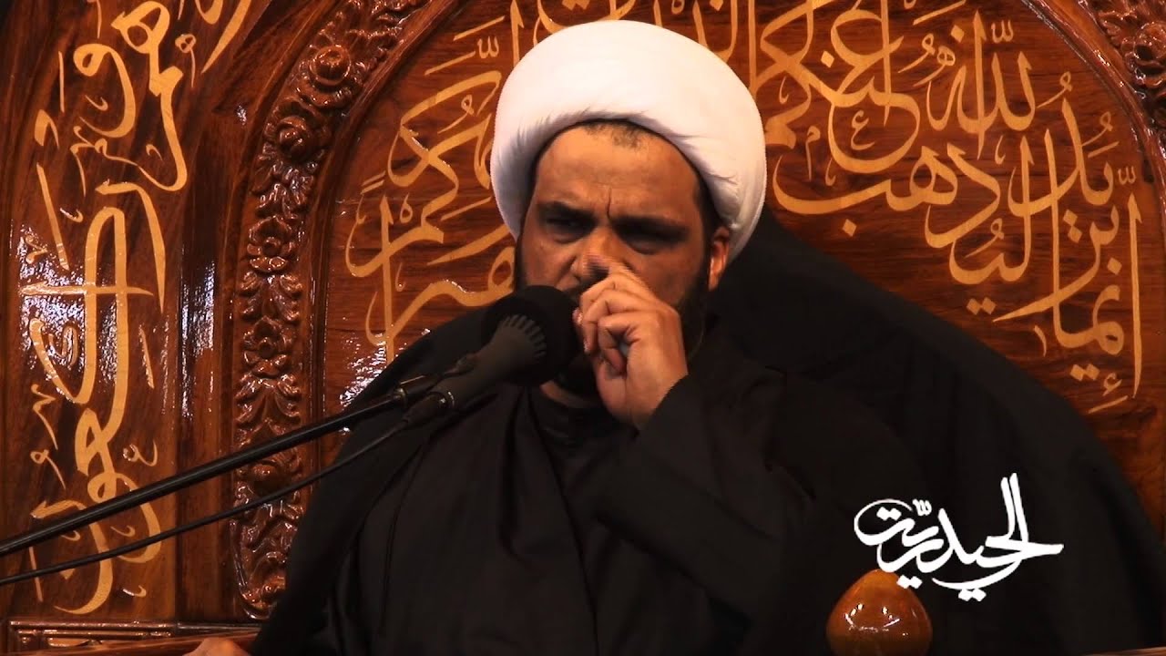 الشيخ عبد الله الدجيلي - ليلة 9 محرم 1437 هـ - حسينية النجف الأشرف - مشهد المقدسة