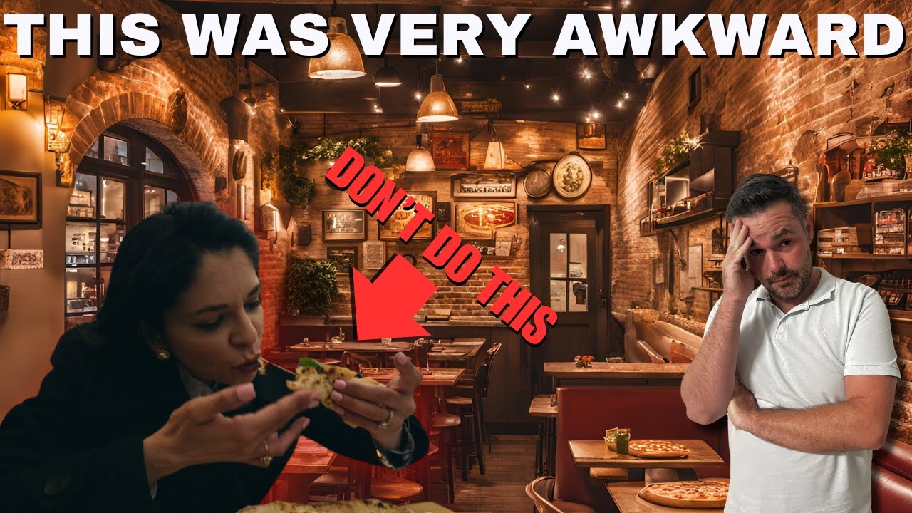 Americans try authentic italian pizza for the first time in London and FAIL (Cringe warning)