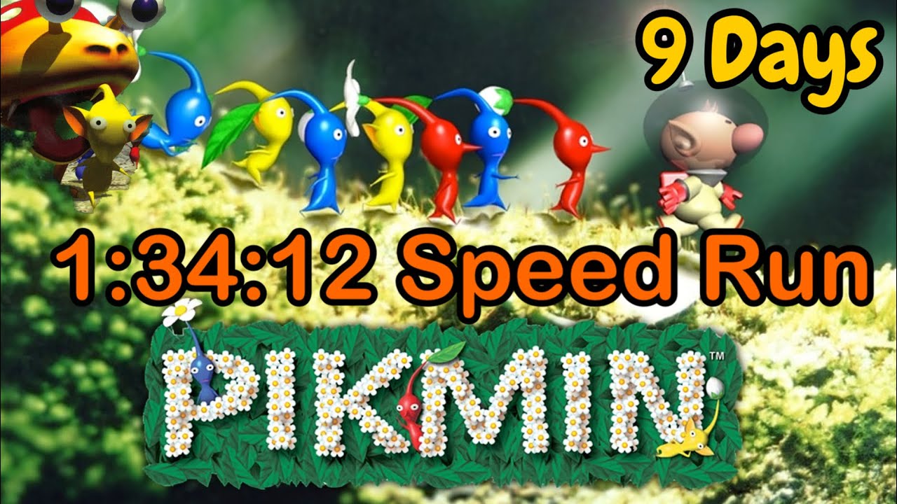 Pikmin 1 (Switch) 9 Day Speed Run
