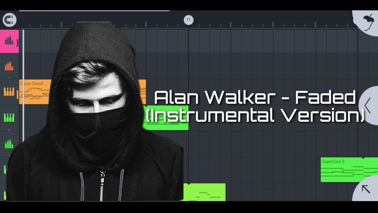 Alan Walker - Faded (Instrumental Version) | FL Studio Mobile | FLM Universe