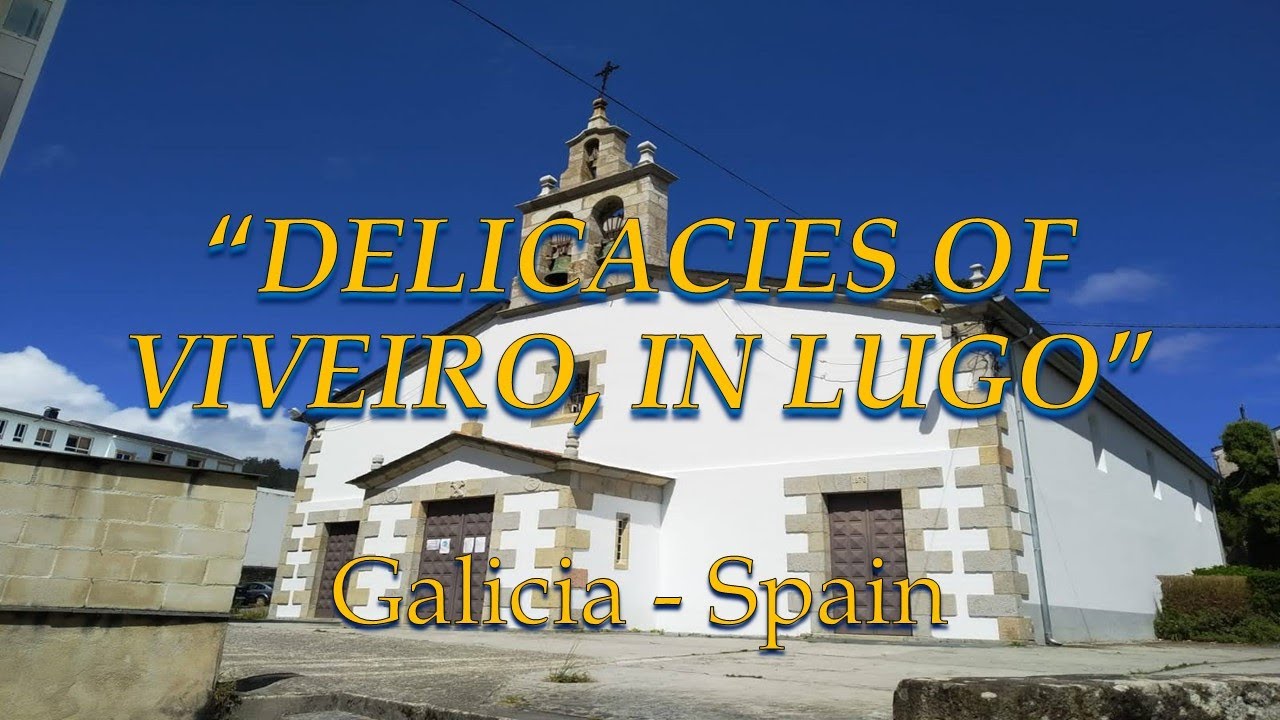 Delicacies in Viveiro, Lugo in Galicia, Spain