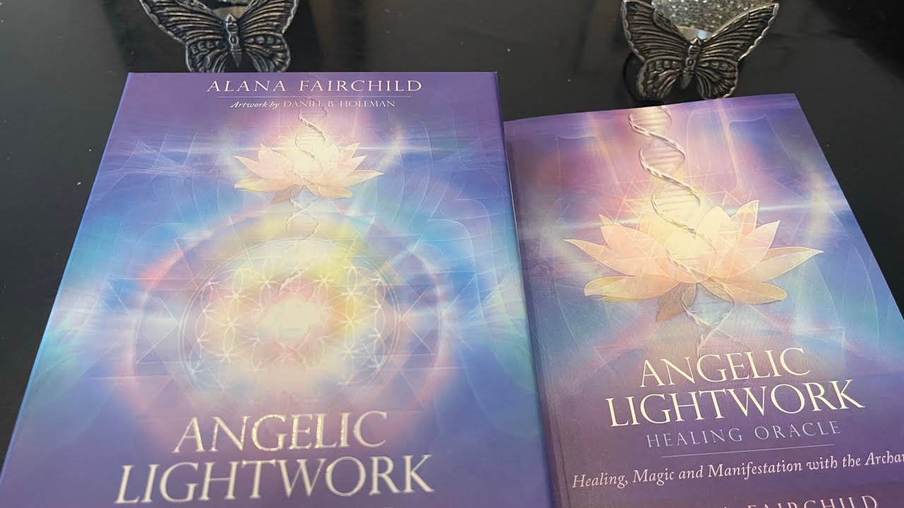 Angelic Lightwork Healing Oracle Cards-Close Up Review Plus Bonus Reading-New Release! & LOVE! ❤️