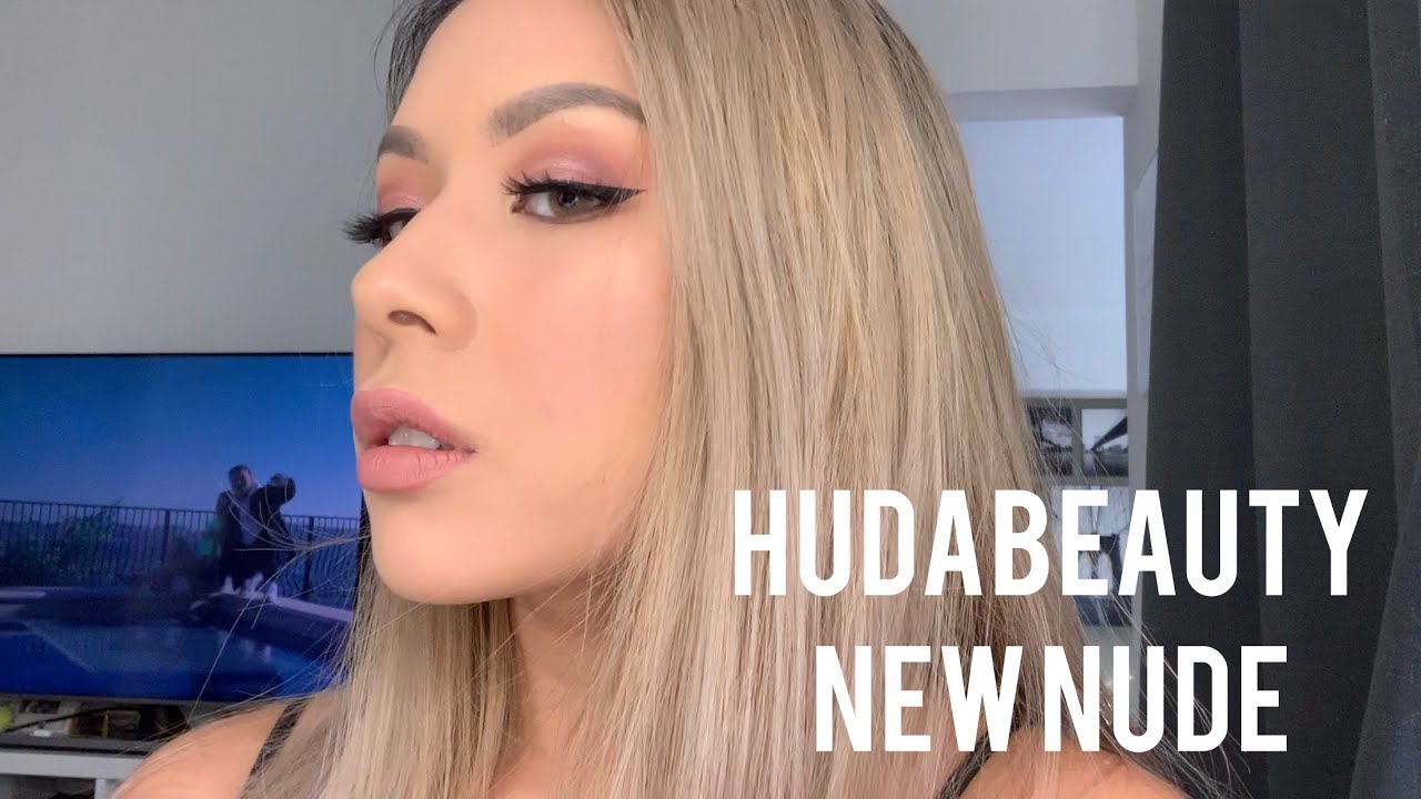 Everyday HudaBeauty New Nude Makeup Tutorial | IlikeAmy