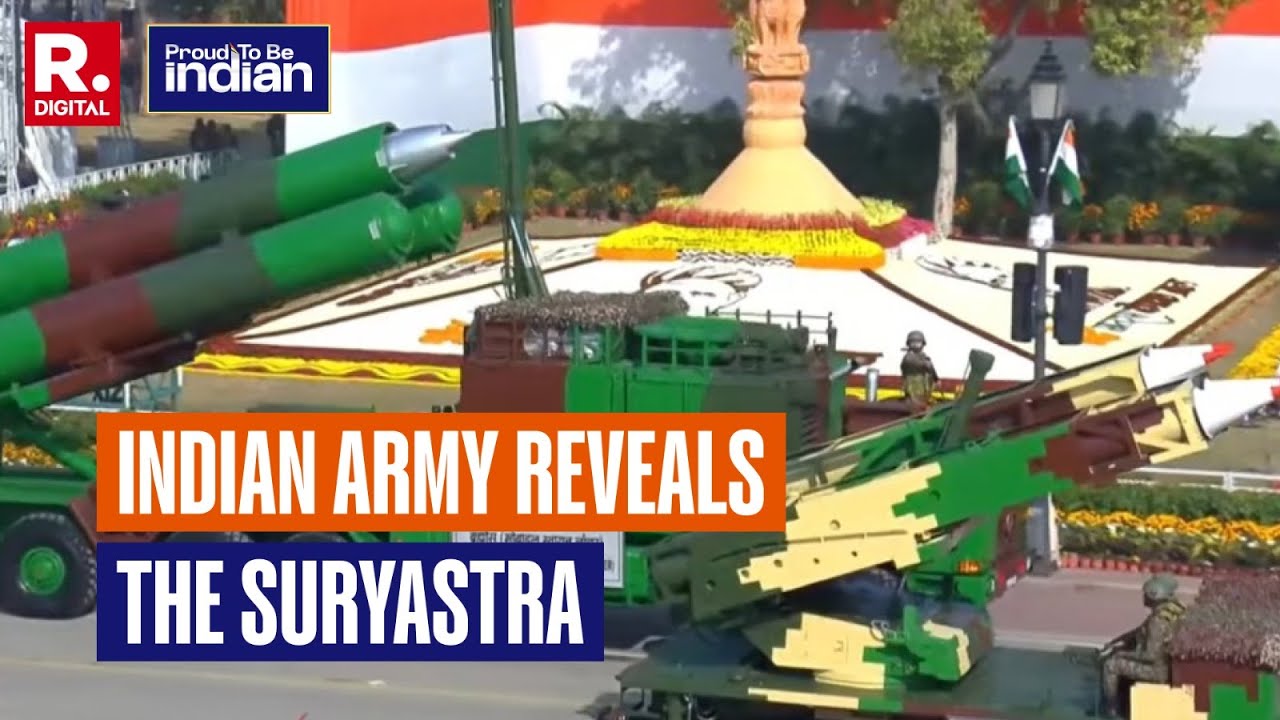 Republic Day 2026: Indian Army Showcases Suryastra Rocket Launcher System At Parade
