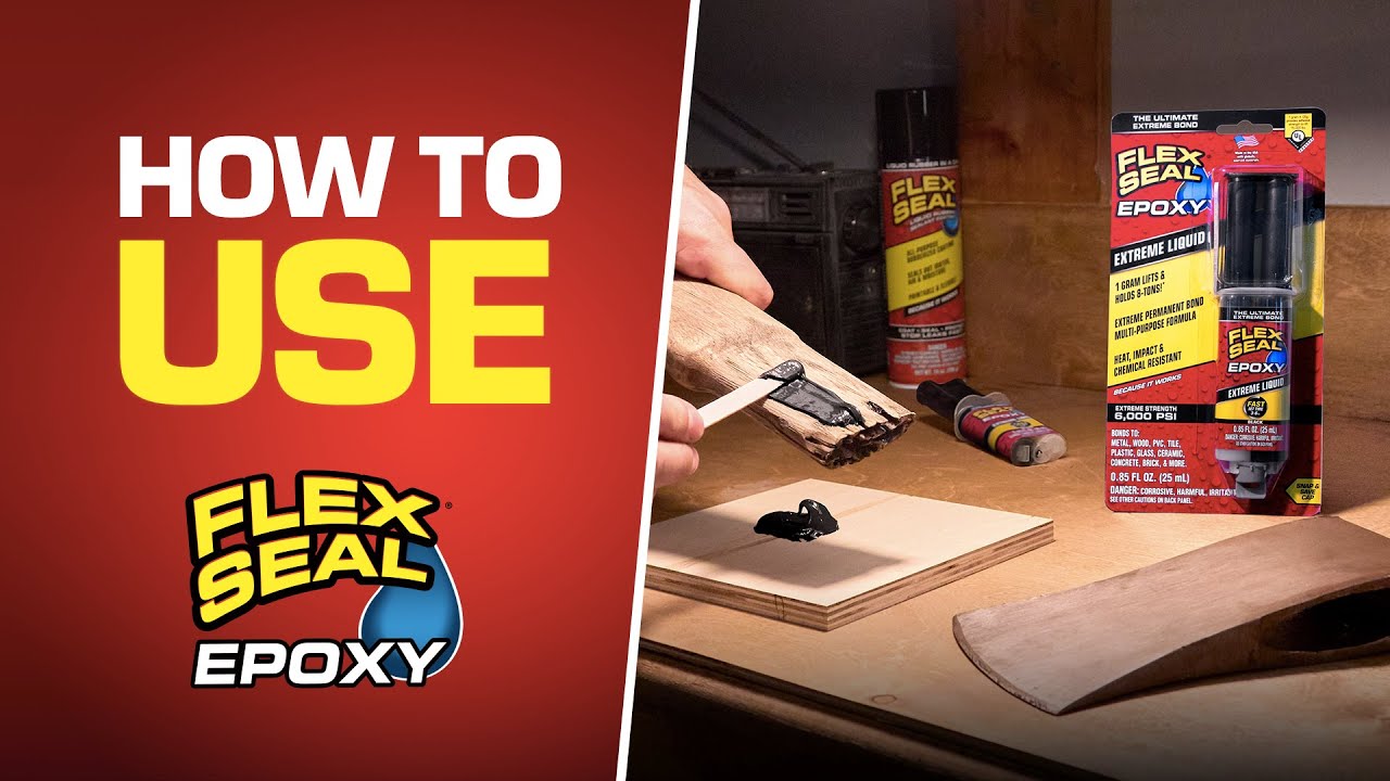 Flex Seal Epoxy - Extreme Liquid How-To