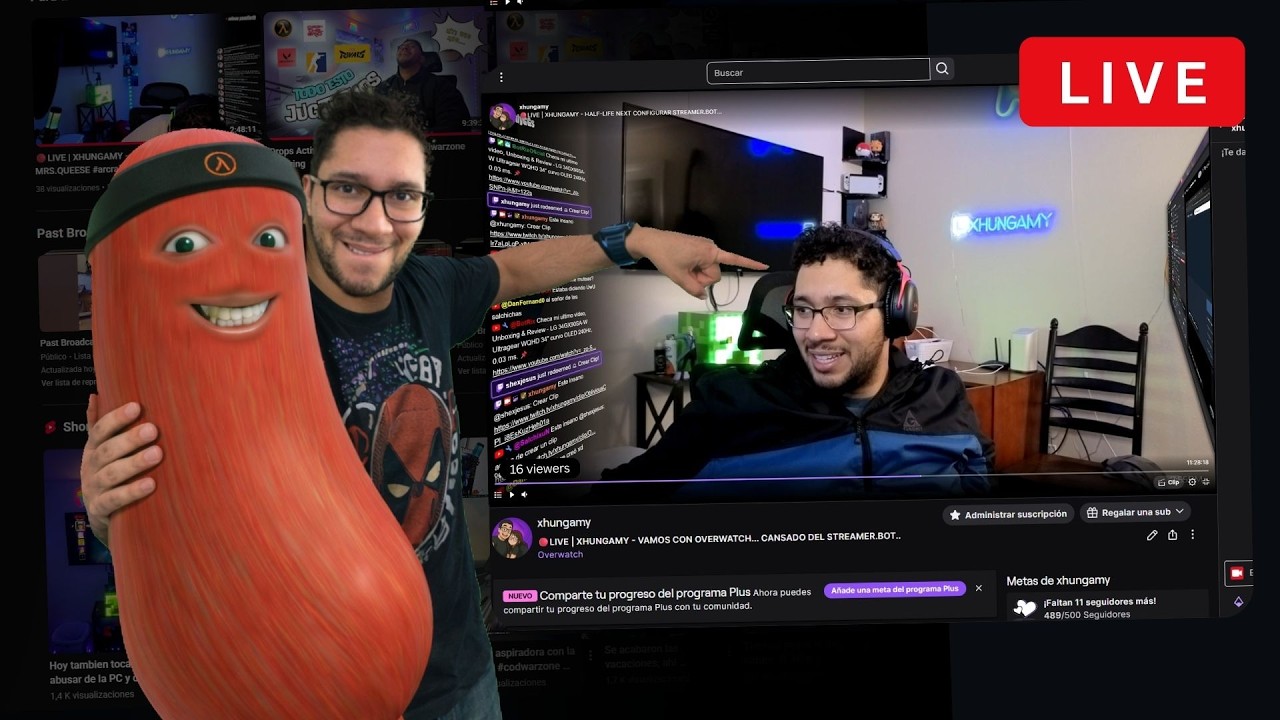 🔴LIVE | SIR. SALCHI - ESTA DE VUELTA EN MODO COMPETITIVO..🔥 #overwatch2