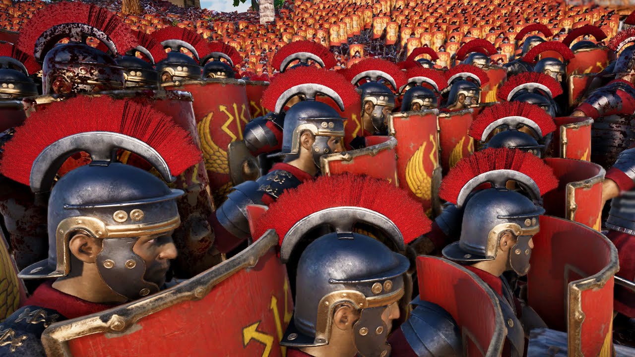 The Largest Roman Shield Wall EVER! (1 Million Soldiers) - Ultimate Epic Battle Simulator 2 UEBS 2