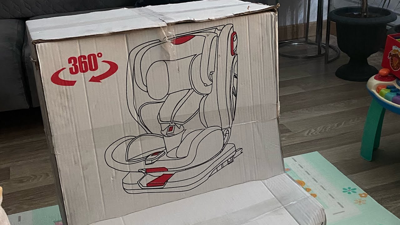 Babydoor Airlife 360° dönebilen isofix’li oto koltuğu kutu açılımı.( uygun fiyatlı oto koltuğu )
