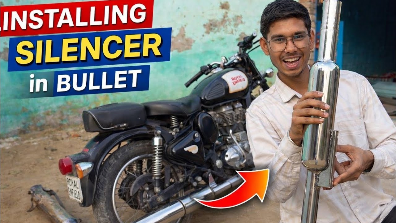 Installing silencer in bullet 😍
